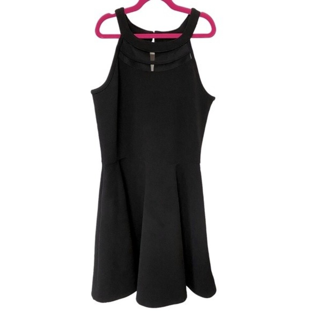 Place Girls XXL (16) Black Dress